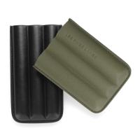 Les Fines Lames Cigar Case - TRIO Green - Fits 3 Cigars