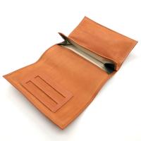 Chacom Leather Roll-Up Tobacco Pouch - Tan