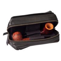 Chacom 2 Pipe Case With Pouch - Black