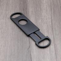 Rectangular 54 Ring Gauge Cigar Cutter - Black