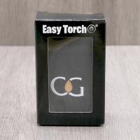 C.Gars Ltd Easy Torch Black Single Flame Jet Lighter - Events QR