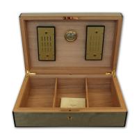 Elie Bleu Che Collection Grey Sycamore Humidor - 110 Cigar Capacity