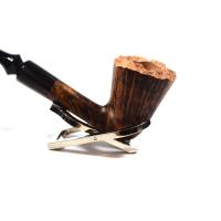 Chacom Fleur Contrast Brown Smooth Fishtail Pipe (CH318)