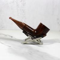 Chacom Reverse Calabash Brown Straight Pipe (CH384)