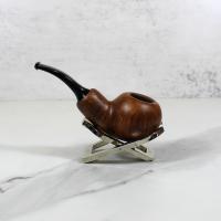 Chacom Reverse Calabash Matte Brown Bent Pipe (CH400)