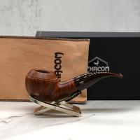 Chacom Bullmoose Matte Brown Smooth Metal Filter Fishtail Pipe (CH499) - End of Line