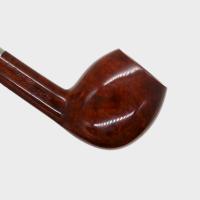 Chacom Vieille Bruyere 159 Mahogany Smooth Metal Filter Fishtail Pipe (CH507)  - End of Line