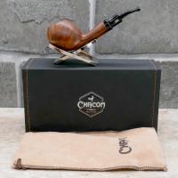 Chacom Anton Matte Brown Smooth Metal Filter Fishtail Pipe (CH541)