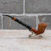 Chacom Imperial Natural Smooth 9mm Filter Fishtail Pipe (CH542)