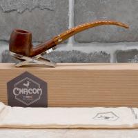 Chacom Berlingot Natural Smooth Semi Bent 1513 Metal Filter Pipe (CH544)