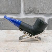 Chacom Reverse Calabash Sandblasted Noire Fishtail Pipe (CH576)