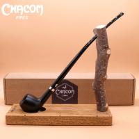 Chacom Vieille Bruyere 159 Black Smooth Metal Filter Fishtail Pipe (CH625) - End of Line