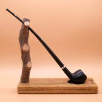 Chacom Vieille Bruyere 159 Black Smooth Metal Filter Fishtail Pipe (CH625) - End of Line