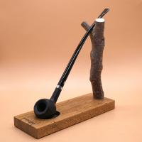 Chacom Vieille Bruyere 228 Black Smooth Metal Filter Fishtail Pipe (CH627)