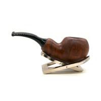 Chacom Reverse Calabash Matte Brown Bent Pipe (CH723)