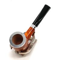 Chacom Baccara Orange 186 Smooth Straight 9mm Metal Filter Adapter Fishtail Pipe (CH728)