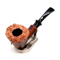 Chacom Fleur Contrast Brown Smooth Fishtail Pipe (CH730)