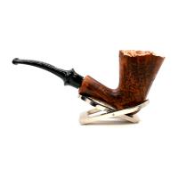 Chacom Fleur Brown Sandblast Metal Filter Fishtail Pipe (CH731)