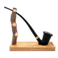 Chacom Calabash Churchwarden Rustic Fishtail Pipe (CH742)