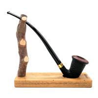 Chacom Calabash Churchwarden Rustic Fishtail Pipe (CH746)