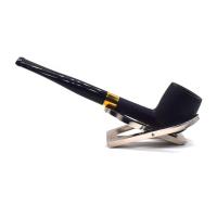 Chacom Old Briar 106 Black Smooth Metal Filter Fishtail Pipe (CH752)