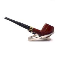 Chacom Old Briar 159P Natural Smooth Metal Filter Fishtail Pipe (CH756)