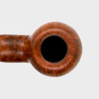 Chacom Reverse Calabash Matte Brown Bent Pipe (CH815)