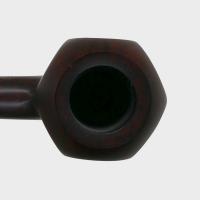 Chacom Berlingot Dark Smooth 1595 Semi Bent Metal Filter Pipe (CH823)