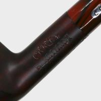 Chacom Berlingot Dark Smooth 1595 Semi Bent Metal Filter Pipe (CH823)