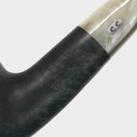 Chacom Jurassic R04 Smooth Metal Filter Bent Fishtail Pipe (CH837)