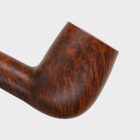 Chacom Maigret Smooth Brown 1201 Straight Metal 9mm Adapter Filter Fishtail Pipe (CH848)