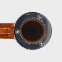 Chacom Baccara Orange 186 Smooth Straight 9mm Metal Filter Adapter Fishtail Pipe (CH853)