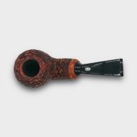 Chacom Reverse Calabash Rustic Brown Bent Pipe (CH858)