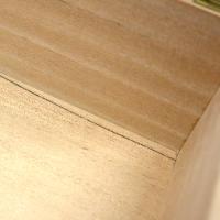 SLIGHT SECONDS Prestige Chalet Glasstop Humidor - Cherry - 40 Cigars Capacity