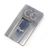 Angelo Folding Cigar Stand CGars Engraved - Chrome
