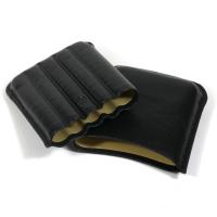 Black Half Corona Cigar Case - 5 Finger