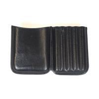 Hamlet Classic - Black Leather - 5 Finger Cigarillo Case