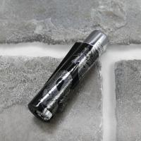 Clipper Gift Metal Flint Lighter - Black & Silver Dragon