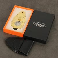 Cigarism Pure Copper & Stainless Steel Cigar Cutter - 52 Ring Gauge - Bronze