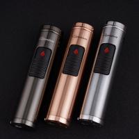 Cigarism Triple Torch Jet Flame Cigar Lighter & Punch Cutter - Rose Gold