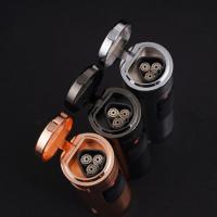 Cigarism Triple Torch Jet Flame Cigar Lighter & Punch Cutter - Rose Gold