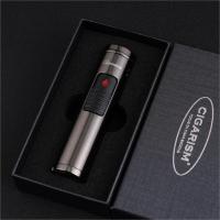 Cigarism Triple Torch Jet Flame Cigar Lighter & Punch Cutter - Gunmetal