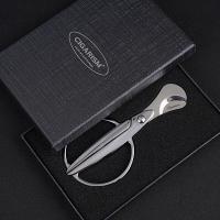 Cigarism Stainless Steel Cigar Cutter Scissors - Silver