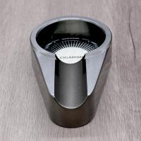 Cigarism Small Aluminium Alloy Cigar Ashtray - Grey