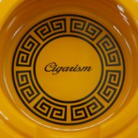 Cigarism Cigar Ceramic Ashtray - Yellow