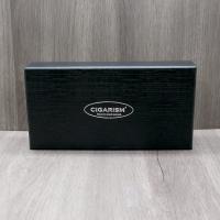 Cigarism Leather Cigar Case - Black - 2 Cigar Capacity