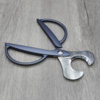 Cigarism Stainless Steel Cigar Cutter Scissors - Blue