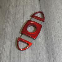 Cigarism Large Guillotine Cigar Cutter - Red - 60 Ring Gauge