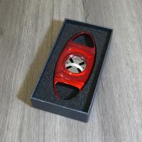 Cigarism Large Guillotine Cigar Cutter - Red - 60 Ring Gauge