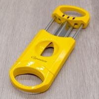 Cigarism Gloss Finish V-Cut Cigar Cutter - Yellow - 60 Ring Gauge